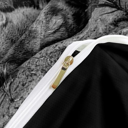 Holiyjog Lions Design Duvet Cover Set King Size 1