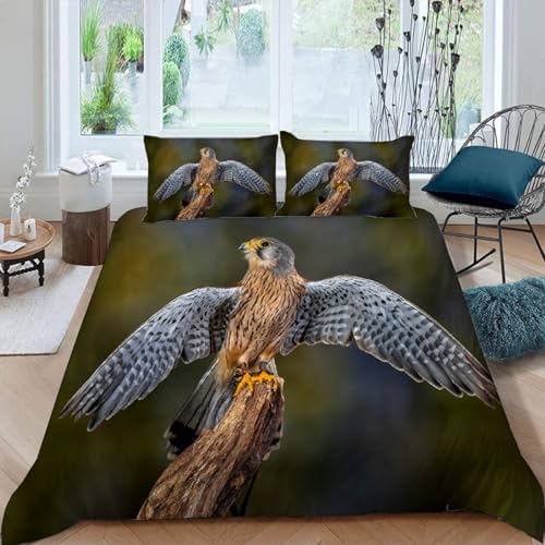 GIPNIAU Kids Duvet Cover Set with Zipper and Pillow Cases