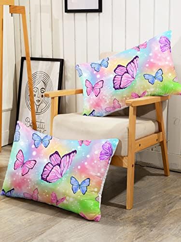 Rainbow Butterfly Sheet Set 4Pcs for Kids