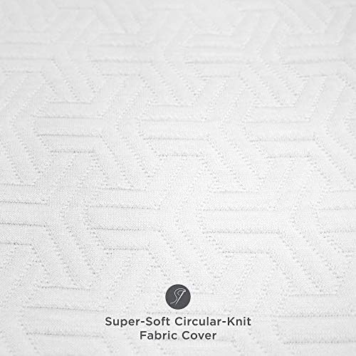 SensorPEDIC 2-Inch Gel-Infused Mattress Topper Twin White