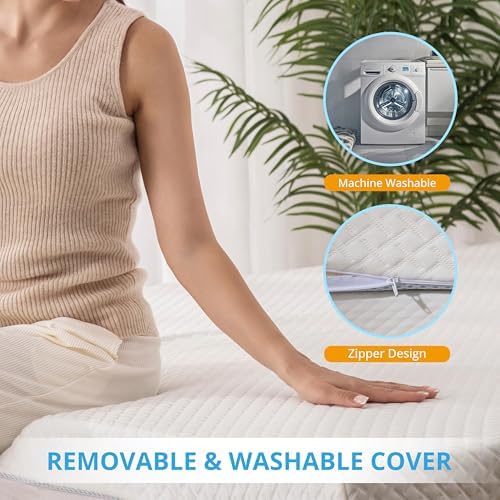 MLILY EGO Gel Mattress Topper 3 Inch Full