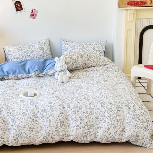 LIWHENHAO Rabbit Duvet Cover Set Twin