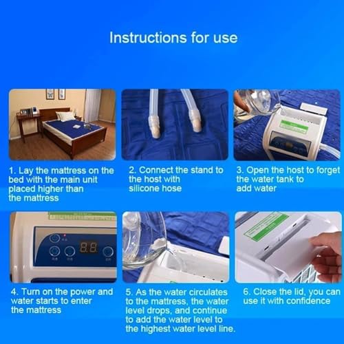 Vexorium Electric Water Cooling Mattress Pad 17L 160x70cm