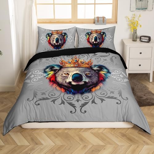Erosebridal Koala Duvet Cover Set for Kids 1