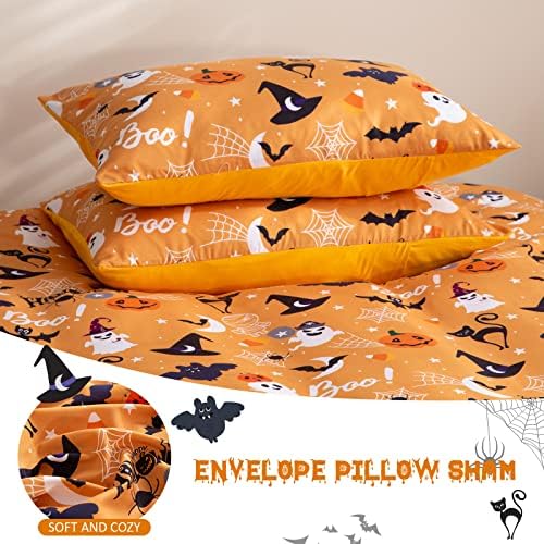 Luxudecor Halloween Duvet Cover Set for Kids