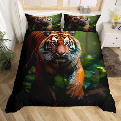 Feelyou Tiger 3D Print Duvet Cover Set