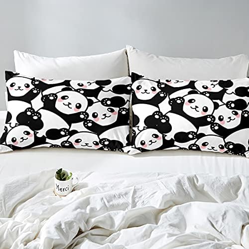 Erosebridal Panda Bed Sheet Set Twin 1
