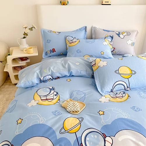MorroMorn 100 Cotton Duvet Cover Set Queen 3 Pcs