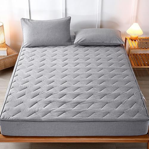 LDLCYCN Queen Soft Mattress Protector 120x200cm