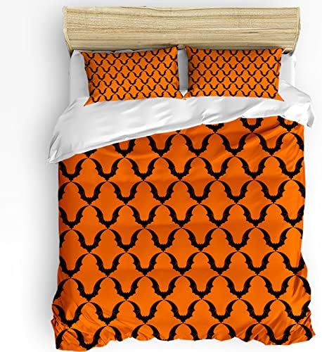 Boanket Halloween Duvet Cover Set 3 Piece Full Size