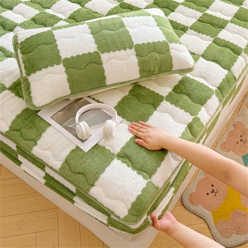 Flannel Velvet Bed Sheet with Deep Pocket for 6-18 inch Mattress