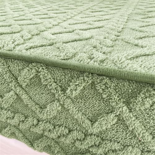BYHIP Flannel Velvet Mattress Pad Full Size