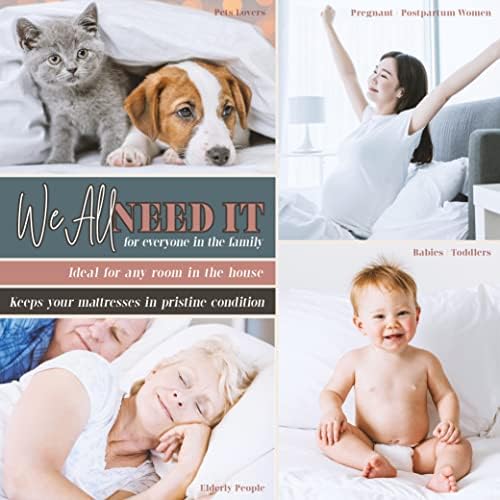 Elegant Comfort Premium Terry-Cotton Mattress Protector Twin White 39x80