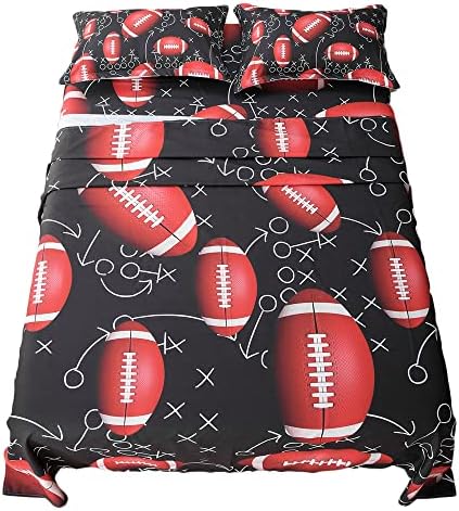 ADASMILE A S Sports Queen Bedding Set