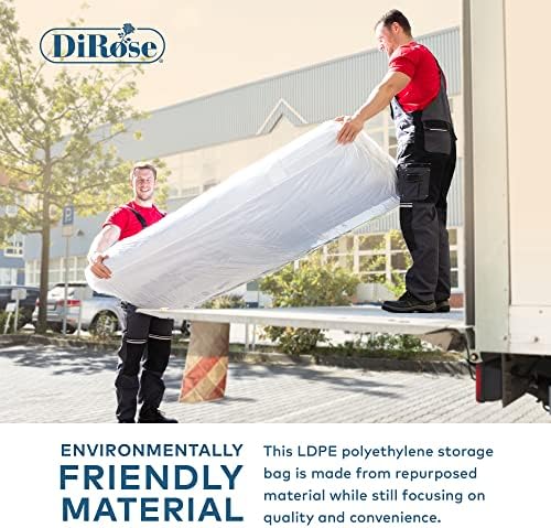 DiRose Mattress Storage Bag - Clear Waterproof 1 Queen Sizes
