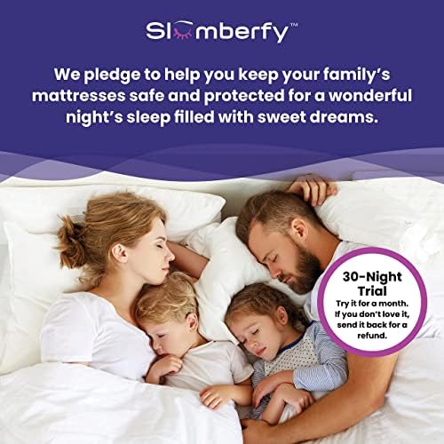 Slumberfy Twin XL Waterproof Bamboo Mattress Encasement