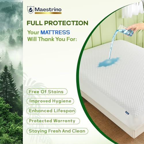 Maestrino Premium Tencel Mattress Protector Cover
