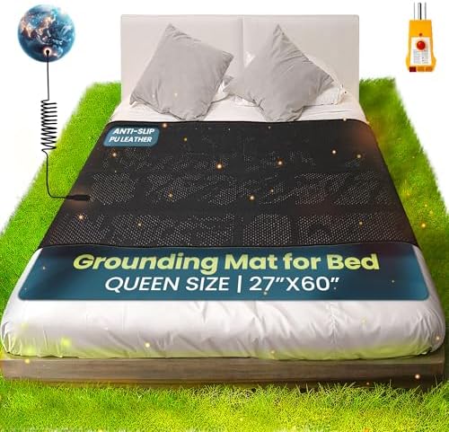 QOL Grounding Mat Queen Size 27x60 for Health and Balance