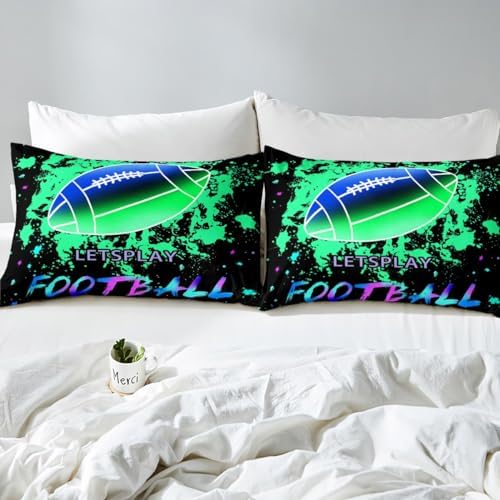 Feelyou 3D Football Duvet Cover Set King Size 1