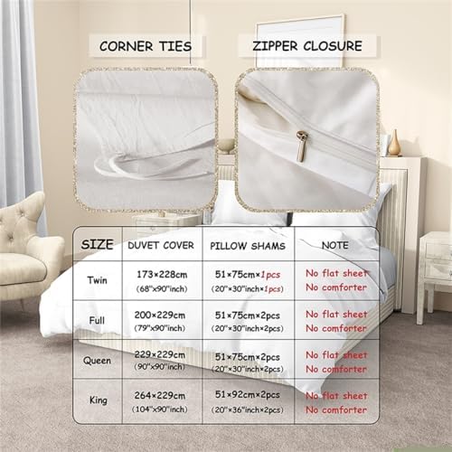 Feelyou 5D Stained Glass Tree Duvet Cover Set 3Pcs