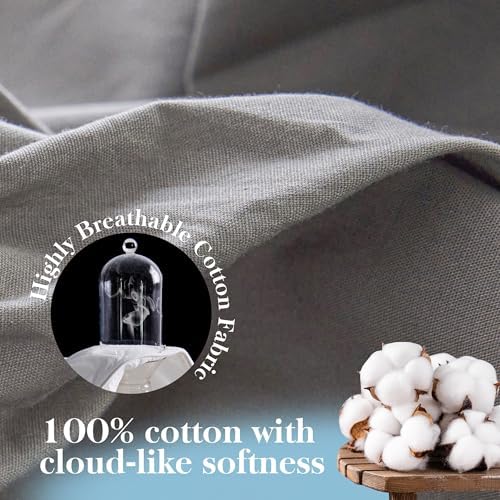 SimpleOpulence Dark Grey Mattress Pad Protector