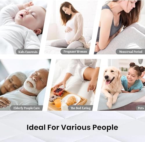 Waterproof Mattress Protector Full Size with Deep Pocket Fit