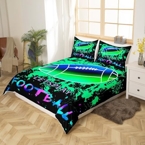 Feelyou 3D Football Duvet Cover Set King Size 1
