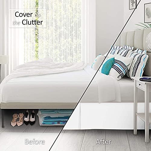 Comfort Beddings Queen Bed Skirt Black 100 Cotton Blend 1