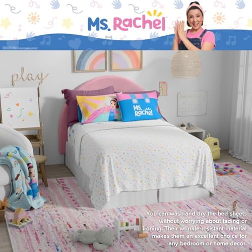 Franco Ms Rachel Educational Adventures 4 Piece Full Sheet Set