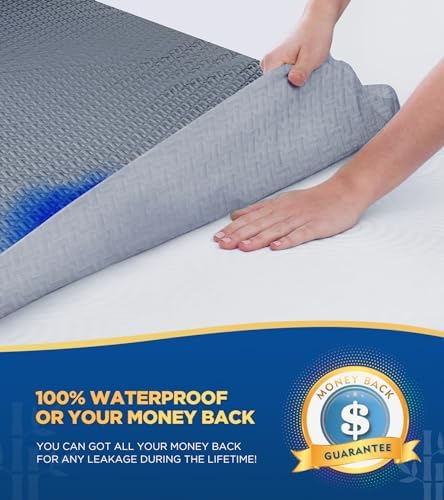 BOSANE Twin XL Waterproof Mattress Protector with Cooling 3D Air Fabric