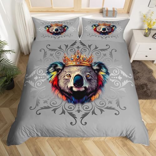 Erosebridal Koala Duvet Cover Set for Kids 1