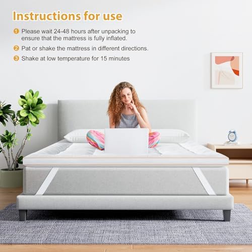 Maxzzz Full Mattress Topper 1200 GSM Down Alternative