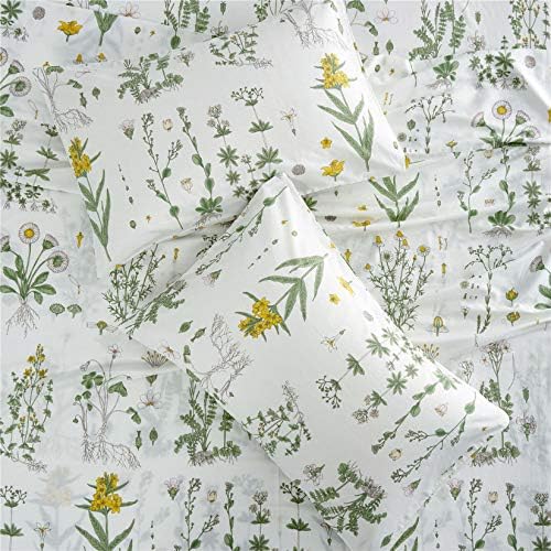 Wake In Cloud Floral Bed Sheet Set Twin Size 1
