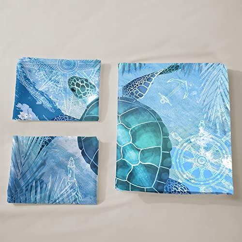 CVHOUSE Sea Turtle Duvet Set 3 Piece Full Size