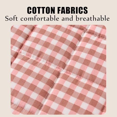 LDLCYCN Queen Mattress Protector with Elastic Straps and Foldable Design