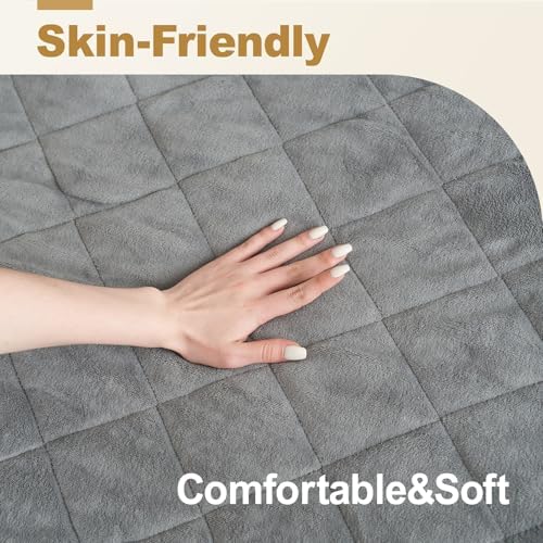Eydna Electric Mattress Pad Queen Size 60x80 Auto Off Timer