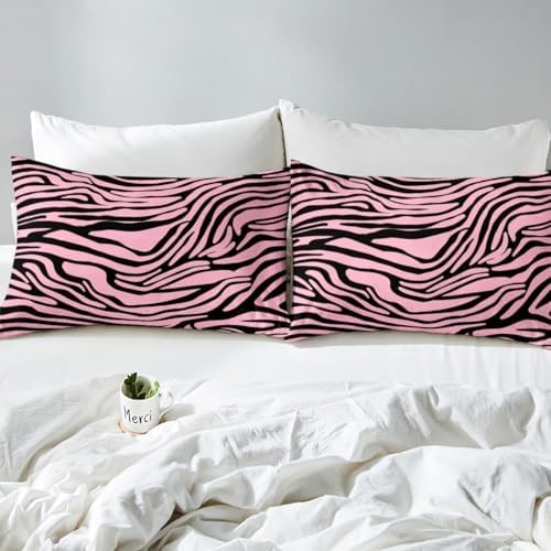 Feelyou Leopard Print Bed Sheet Set for Kids