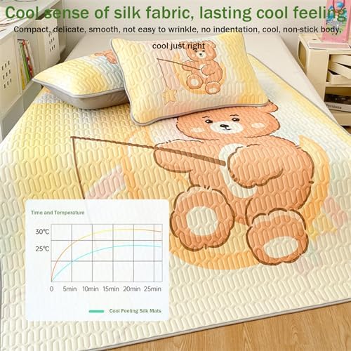 Latex Cool Bed Sheet Breathable Summer Mattress Pad