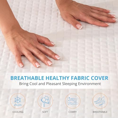MLILY EGO Gel Mattress Topper 3 Inch Full