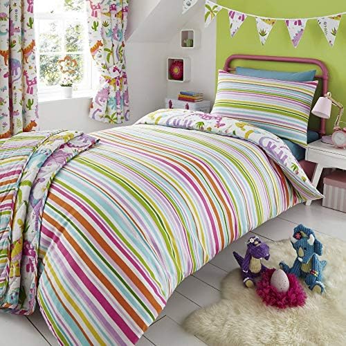 Happy Linen Company Dinosaur Duvet Cover Set