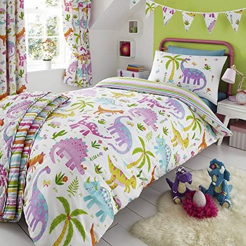 Happy Linen Company Dinosaur Duvet Cover Set