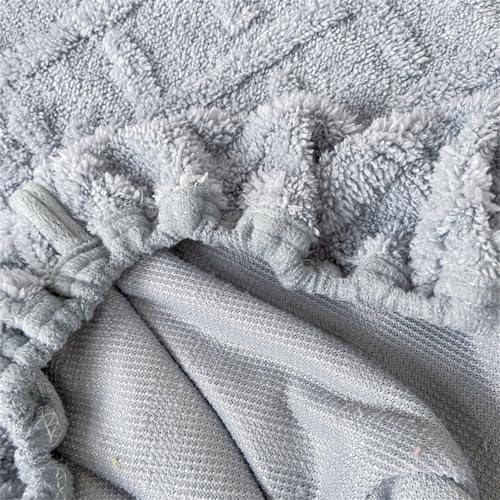 Velvet Flannel Bed Sheet with Deep Pocket Shrinkage Fade Resistant Twin XL Gray