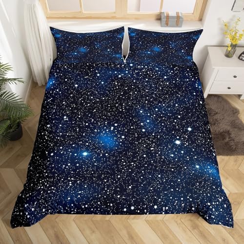 Erosebridal Starry Sky Duvet Cover Set