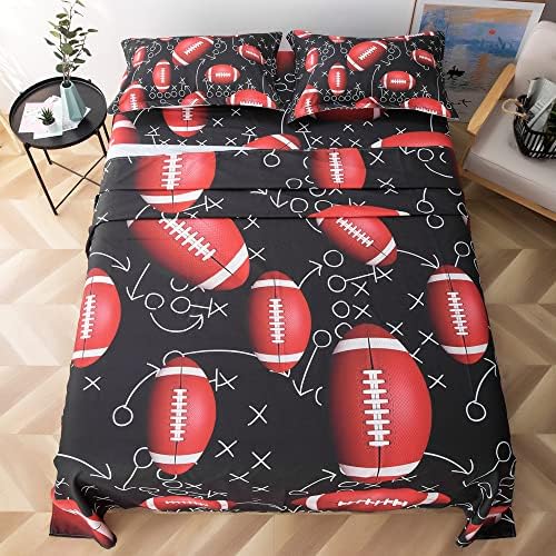 ADASMILE A S Sports Queen Bedding Set